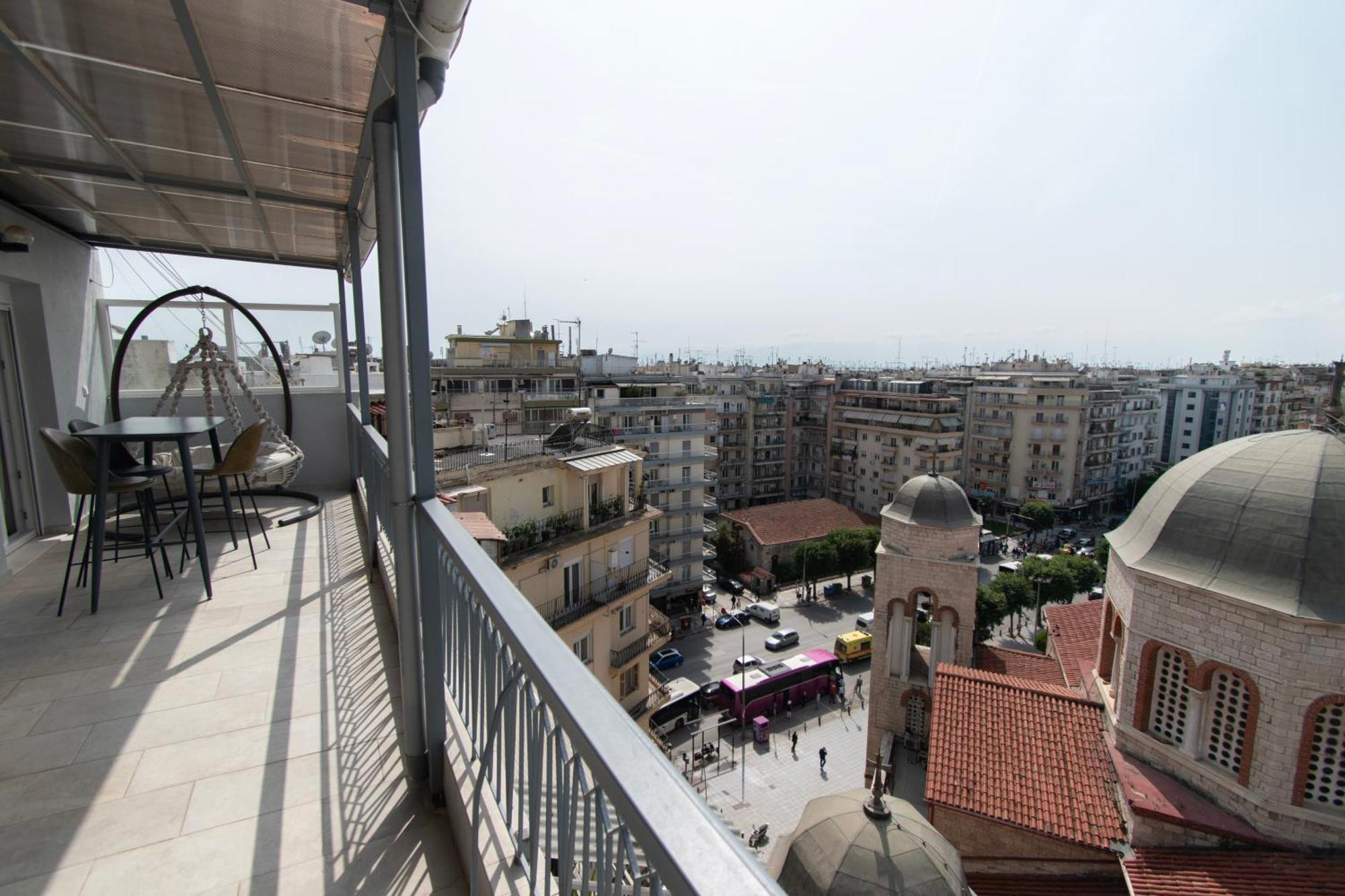 Arch View Apartment Thessaloniki Exterior photo